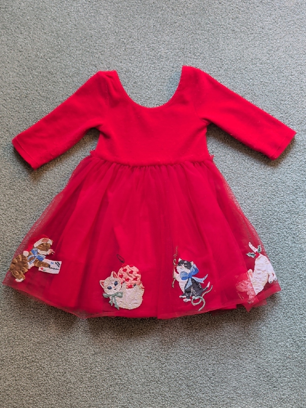 Mini Boden Girls Christmas Holiday Dress